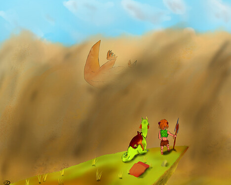 FANTASTIC sandstorm, with tag
