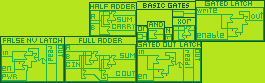 light-based logic gates MS paint diagram